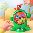 thumbnail image 3 of Juguetes de rompecabezas para niños, lindos dibujos animados, bola de rodillo, equilibrio, pájaro, cactus, catapulta, canicas, máquina de juego de palma para niños, pequeños juguetes de regalo, 3 of 4