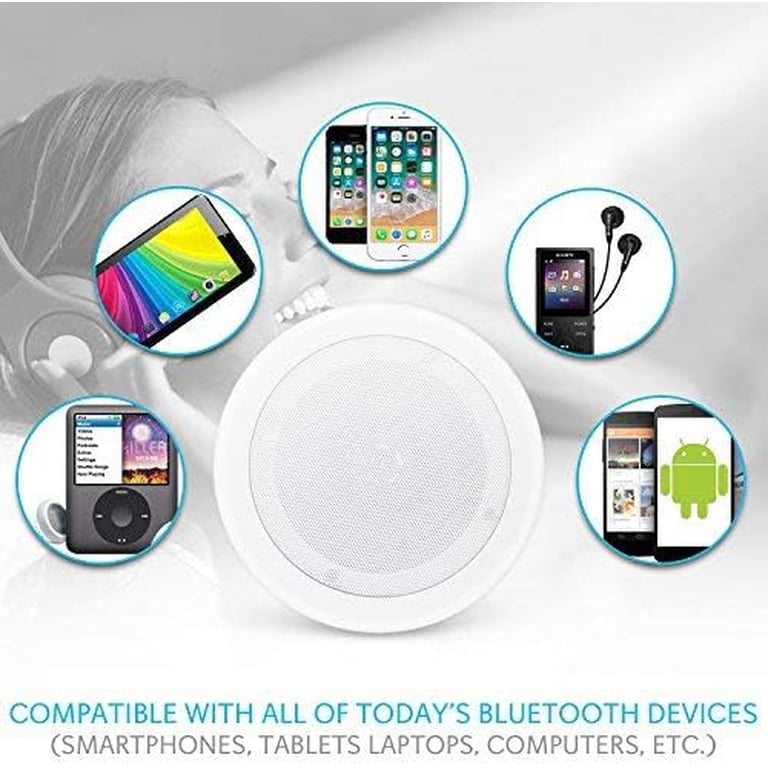 Pyle 8-In. Bluetooth In-Ceiling Speaker Pair photo 5