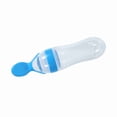 thumbnail image 1 of Biberón de Silicona para Bebé, Cuchara, 90ml, Alimentador Exrimidor de Cereales, Caliente, 1 of 7