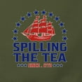 thumbnail image 6 of Wild Bobby Spilling The Tea Since 1773 Men Premium Tri Blend Tee, 6 of 6