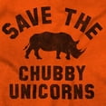 thumbnail image 2 of Save The Chubby Unicorns Fantasy Unisex Plus Fleece Graphic Hoodie Brisco Brands 5X, 2 of 5
