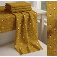 thumbnail image 6 of Soimoi Gold Cotton Poplin Fabric Floral & Cow Skull Head Damask Print Fabric by the Yard 42 Inch Wide, 6 of 7