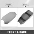 thumbnail image 6 of Unique Bargains Car Center Console Armrest Cover Protect Cover for Toyota Camry Hybrid 2012-2017 Faux Leather Gray, 6 of 6