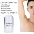 thumbnail image 3 of 60g Crystal Deodorant Alum Stick Body Underarm Odor Remover Antiperspirant for Men and Women, 3 of 7