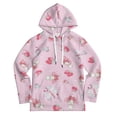 thumbnail image 5 of Kuromi And My Melody Hoodie 3D Print Pullover Hooded Long Sleeve Sweatshirts Tops Blouse with Pocket for Boys Girls S, 5 of 6