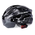 thumbnail image 1 of Casco Ciclismo Bicicleta Portátil Ciclismo Saft Cascos para Hombres Mujeres ( ) Negro Blanco Wdftyju  Accesorios para bicicletas, 1 of 5