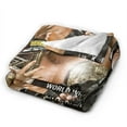 thumbnail image 5 of W-W-E Blanket, Super Soft Throw Blanket For Wrestling Fans, Cozy Flannel Blankets, Warm Blankets For Couch Sofa Bed, 60"X50", 5 of 8
