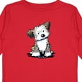 thumbnail image 4 of Inktastic Havanese Puppy Boys or Girls Long Sleeve Toddler T-Shirt, 4 of 5