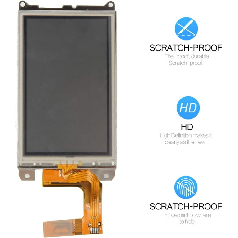 Skylarpu 3 Inch Complete LCD Screen For Garmin Alpha 100 100F Hound  Tracker Handheld GPS LCD Display with Touchscreen Digitizer