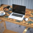 thumbnail image 3 of Long Mouse Pads for Desk,Colorful Dinosaurs Names Pattern Desk Mats on Top Of Desks, Desk Mouse Pad Extra Large with 3mm Non-Slip Base and Stitched Edge for Gaming,Office,Work,Home 35.4"x15.7", 3 of 6