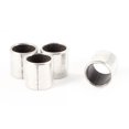 thumbnail image 1 of 4 piezas de manguito de cojinete metálico liso autolubricante en tono plateado 10mm x 10mm x 8mm, 1 of 1