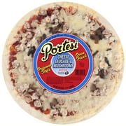 Portesi Pizza Cheese, Sausage & Mushroom, 22 oz