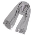 thumbnail image 5 of Winter Scarf for Women Women's Winter Warm Scarf Solid Color Scarf Tassel Knitted Scarf Shawl & Warps, 5 of 6
