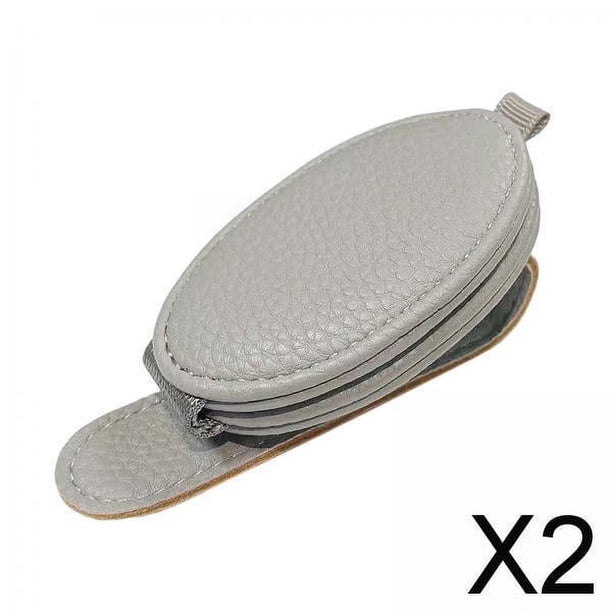 Paquete de 2-6 soportes para gafas de sol para visera de coche, moda, Interior automotriz 2 piezas