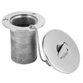 thumbnail image 2 of Boat Fuel Filler, Universal 316 Stainless Steel Exquisite Boat Diesel Deck Fill Antirust 50mm  For Yachts For Campers For RVs, 2 of 8
