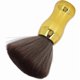 thumbnail image 1 of wonima11 Salon Neck Duster Brush, Hair Cutting Neck Cleaning Brush, Barber Neck Duster Brush Soft Nylon Hair Hair Sweeping Cleaning Brush for Face Neck Gold, 1 of 1