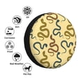 thumbnail image 4 of Fotbe Various Snake Funda de Llanta de Repuesto con Estampado, Engrosada, Ajuste Universal para Jeep, Remolque, RV, SUV, Camión-16 inch, 4 of 6