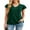 06 Dark Green, variant on Cueply Womens Casual Tops Summer Short Sleeve V Neck T Shirts Loose Tunic Tops