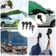 thumbnail image 4 of 4Pcs Suction Cup with D Ring 360° Rotating Hooks for Awning-Red, 4 of 5