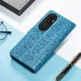 thumbnail image 4 of Funda Cartera FOXDOCK para OPPO Reno 10 , Flip PU con Relieve de Gatos y Perros, Tarjetero y Soporte, 4 of 6