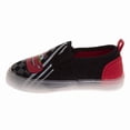 thumbnail image 3 of Disney Cars Boys Lightning McQueen Light-Up Slip-On Canvas Sneakers (Toddler), Red, Size: 8, 3 of 6