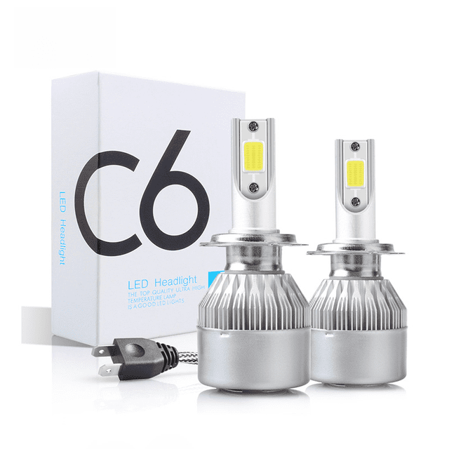 Dedicado a los faros LED para coche C6 Faros LED para coche H4 H7 H11 9005 Bombillas LED para coche