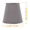 thumbnail image 2 of CTIRCHIU 3pcs Medium Lamp Shade Round Metal Dust Protection for Bedroom Floor Lamp, 2 of 7