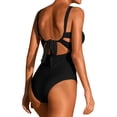 thumbnail image 3 of Kcodviy 2025 Maillot de Bain Femme Coupe Short de Yoga Homme Taille Haute Bikini Robe Maillot de Bain Robe Ronde Maillot de Bain Taille Haute Jupe Bikini, 3 of 6
