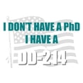 thumbnail image 3 of CafePress - Dd 214 Phd Dd214 T Shirt - Men's White Classic Cotton T-Shirts, 3 of 4