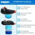 thumbnail image 5 of HYDROTOOLS BY SWIMLINE 87281 Penguin Large Capacity Pool & Spa Chemical Dispenser | Compatible With Bromine & Chlorine Supports 1-3’’ Tablets | Adjustable For Customizable Flow Rate | Cost Effective, 5 of 7