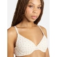 thumbnail image 4 of No Boundaries Lightly Lined T-Shirt Bra, Women's 34A-40C, 4 of 6