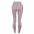 thumbnail image 5 of Felirenzacia Halloween Christmas Striped Leggings for Women Buttery Soft Funny Printed Leggings Hight Waisted Yoga Pants Halloween Pajama Pants, 5 of 7