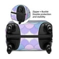 thumbnail image 4 of Gaeub Rainbow Scales Elastic Luggage Cover with Concealed Zipper Dust-Proof Luggage Cover Protector - 18-32 inch - X-Large, 4 of 9