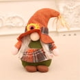thumbnail image 5 of Herrnalise Fall Gnomes Plush Thankgiving Autumn Decorations Harvest Gift Handmade Elf Dwarf Figurines for Home Kitchen Farmhouse Tiered Tray Holiday Festival Party, 5 of 8