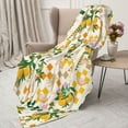 thumbnail image 4 of Throw Blanket for Couch Sofa and Bed, Fruit Super Soft Plush Throw Blanket, Fuzzy Cuteness Comfy Warm Washable Flannel Blanket & Throws for All Season 80"x60", 4 of 7