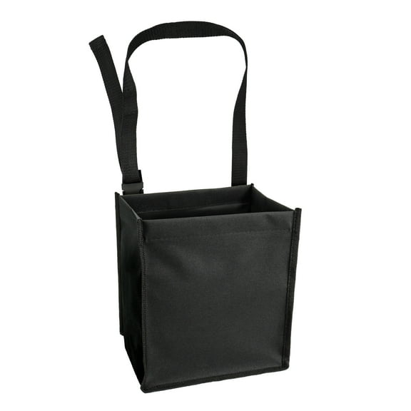 Auto Drive Trash Bin Collapsible Portable Auto Garbage Bag Multipurpose Car Organizer (Black)