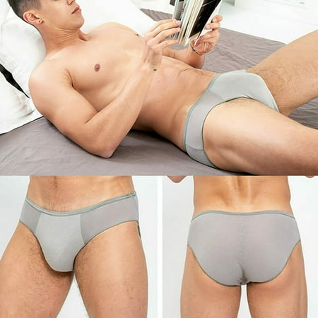 

Pxiakgy lingerie for women Men s Disposable Cotton Underwear Briefs Underpants Hiphuggers Comfortable Grey + 4XL