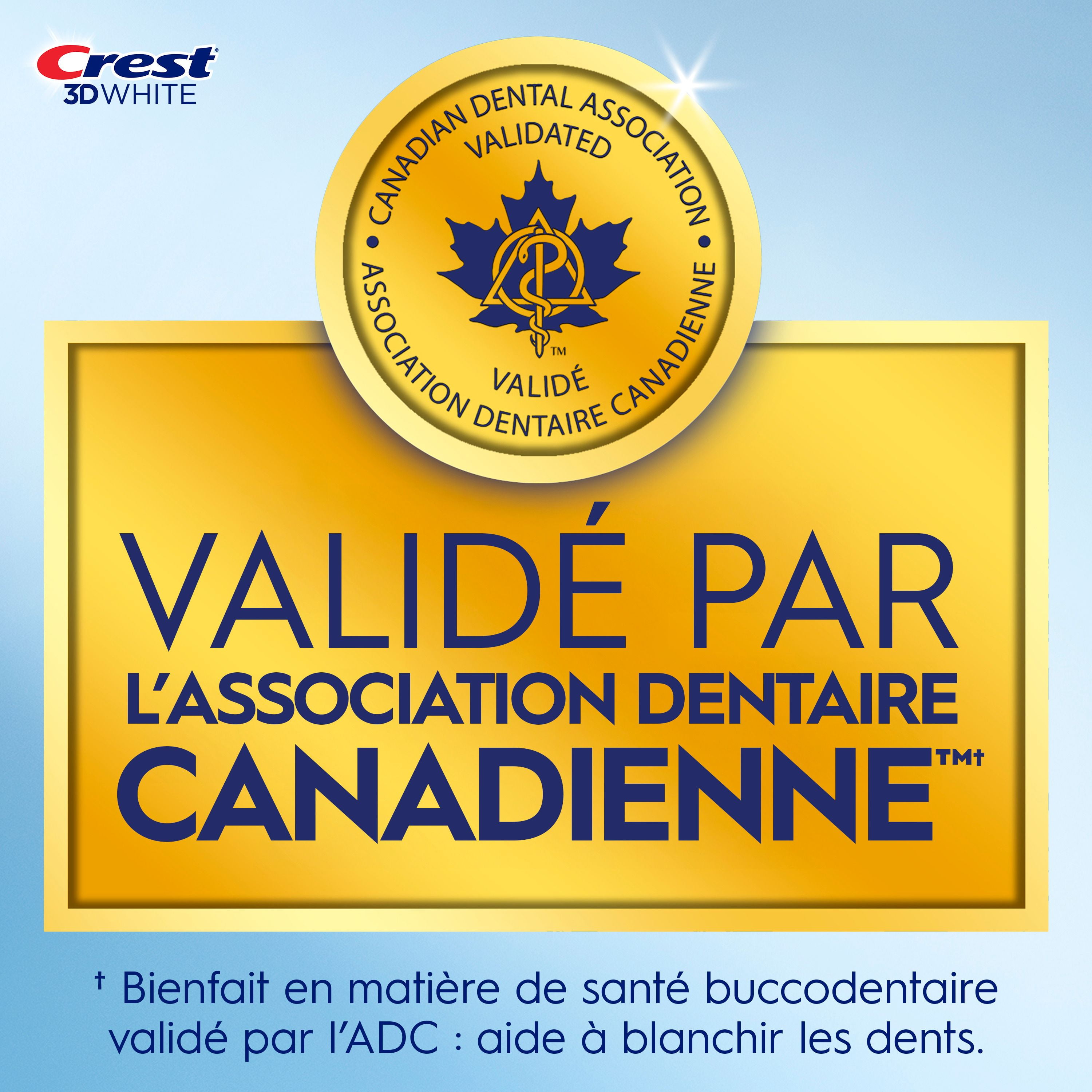 Crest 3D Whitestrips Glamorous White At-home Teeth Whitening Kit, 8 Levels Whiter, 14 Treatments