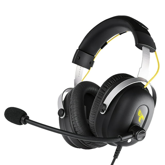 Seitruly Auriculares para juegos con cable Somic, auriculares reutilizables con cancelación de ruido de 32Ω, auriculares con para Juegos de teclado y mouse para computadora