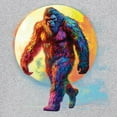 thumbnail image 3 of Full Moon Bigfoot Men's Muscle Shirt Hiking Sasquatch Hide and Seek Champion, 3 of 7