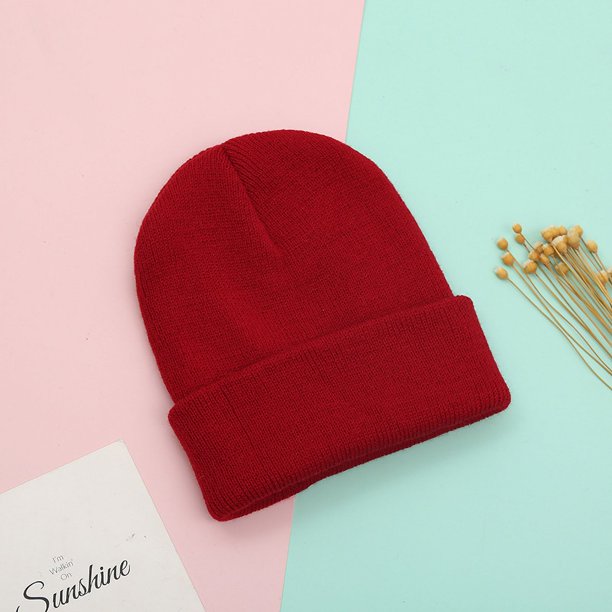Gorro de punto para bebé de otoño e invierno, gorro de color caramelo para niños y niñas, gorro de lana rizado cálido de invierno