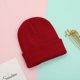 thumbnail image 1 of Gorro de punto para bebé de otoño e invierno, gorro de color caramelo para niños y niñas, gorro de lana rizado cálido de invierno, 1 of 5
