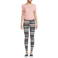 thumbnail image 2 of No Boundaries Junior's Sueded Ankle Leggings, 2 of 5