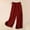 Red, variant on Olyvenn Cotton Linen Pant for Women Summer Casual Wide Leg High Waisted Trouser Loose Drawstring Elastic Waist Pants with Pockets Hot Pink S