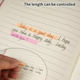 thumbnail image 2 of MAOQIAN 10 Rolls Highlighter Tape 0.3inch X 16.4ft Colored Transparent Marking Sticker Tape Adhesive for Teachers Students Reading Home Office(10 Colors), 2 of 6