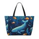 thumbnail image 2 of Disketp Whimsical Underwater Fantasy Bolsa de Playa de Gran Capacidad, Bolso Impermeable y a Prueba de Arena para Mujer, Ideal para Playa, Piscina y Natación, 2 of 7