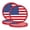 A, variant on 24Pcs 7in Small Patriotic Paper Plates Independence Day Disposable Tableware for Family Gatherings