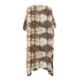 thumbnail image 2 of HELLHERO Camo Tie Dye Long Kimono Swimsuit Cover Up Loose High Quality Fabrics Breathable Bathing Suit Cover Up, 2 of 6