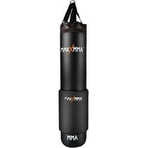 MaxxMMA 5 ft Water/Air Heavy Bag Kit, Adjustable Weight 70~140 lbs.
