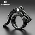 thumbnail image 3 of ROCKBROS Bicycle Seatpost Clamp Quick-Release/Locking 6061 Reinforced Alloy Compact Lightweight Anodizing Extended Length Easy Installation Bike Seat tube Clamp, 3 of 14